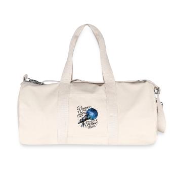 Träume sind wie Sterne, du musst ihnen nur folgen. - Recycelte Canvas-Sporttasche von Stanley/Stella - Naturweiß - Vorne