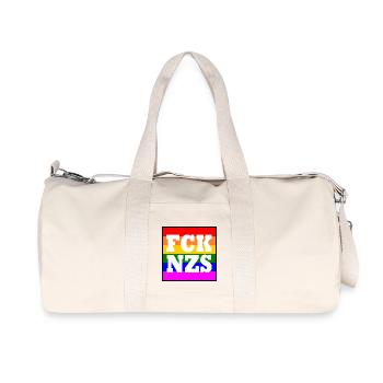 Fck nzs - Sac de sport en toile recyclée Stanley/Stella - blanc naturel - Devant