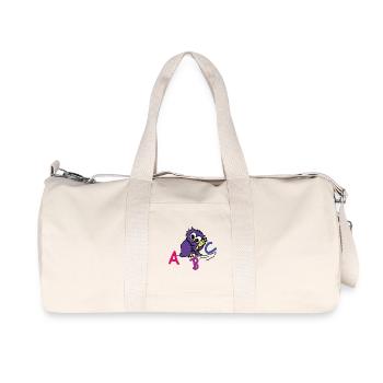 ABC Hibou - Sac de sport en toile recyclée Stanley/Stella - blanc naturel - Devant