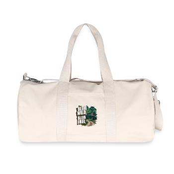 Stay wild, stay free - Recycled Canvas Sports Bag by Stanley/Stella - natural - Front