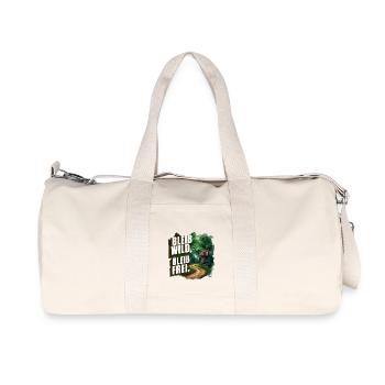Stay wild, stay free - Recycled Canvas Sports Bag by Stanley/Stella - natural - Front
