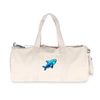 Shark - Recycled Canvas Sports Bag by Stanley/Stella - natural - Front