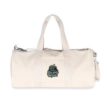 Hexenkessel – Brewing Trouble - Recycled Canvas Sports Bag by Stanley/Stella - natural - Front