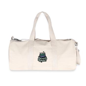 Hexenkessel – Brewing Trouble - Recycled Canvas Sports Bag by Stanley/Stella - natural - Front