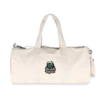 Hexenkessel – Brewing Trouble - Recycled Canvas Sports Bag by Stanley/Stella - natural - Front