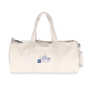 tshirt_unispourgrisolles - Recycled Canvas Sports Bag by Stanley/Stella - natural - Front