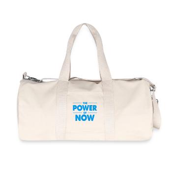 Le pouvoir de Now Die Macht des Jetzt - Sac de sport en toile recyclée Stanley/Stella - blanc naturel - Devant