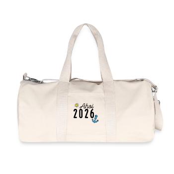2026 - Recycled Canvas Sports Bag by Stanley/Stella - natural - Front