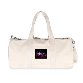 Neon basketball - Recycled Canvas Sports Bag by Stanley/Stella - natural - Front