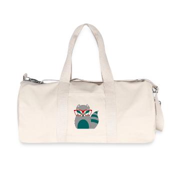 Nerd - Recycled Canvas Sports Bag by Stanley/Stella - natural - Front