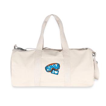 la neige - Sac de sport en toile recyclée Stanley/Stella - blanc naturel - Devant