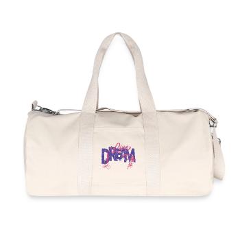 Artistic cycling, artistic cycling, indoor cycling - Recycled Canvas Sports Bag by Stanley/Stella - natural - Front