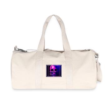 Neu neu neu - Recycelte Canvas-Sporttasche von Stanley/Stella - Naturweiß - Vorne