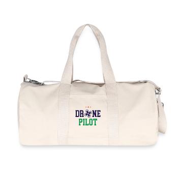 Pilote de drone - Sac de sport en toile recyclée Stanley/Stella - blanc naturel - Devant