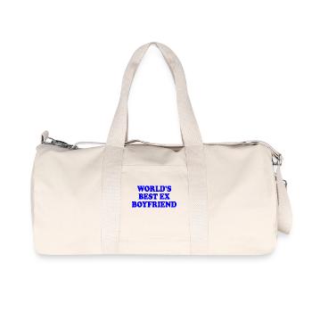 worlds best ex boyfriend - Sac de sport en toile recyclée Stanley/Stella - blanc naturel - Devant