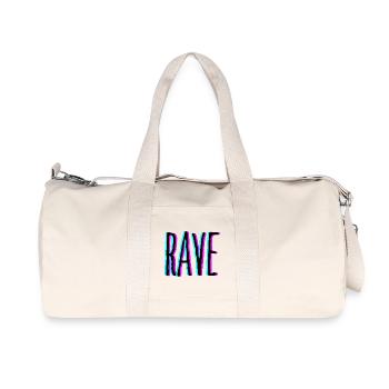 Rave - Raver Shirt - Recycelte Canvas-Sporttasche von Stanley/Stella - Naturweiß - Vorne