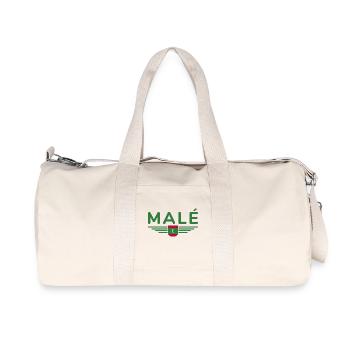 Malé fans: Stylish clothing - Recycled Canvas Sports Bag by Stanley/Stella - natural - Front