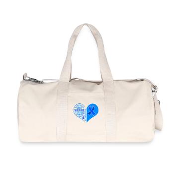 ALS nerve disease - Recycled Canvas Sports Bag by Stanley/Stella - natural - Front