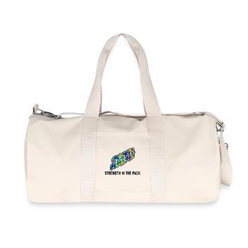 Cycle d’alimentation du pack - Sac de sport en toile recyclée Stanley/Stella - blanc naturel - Devant