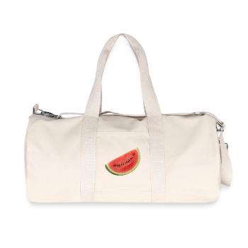 Watermelon, fresh melon summer - Recycled Canvas Sports Bag by Stanley/Stella - natural - Front