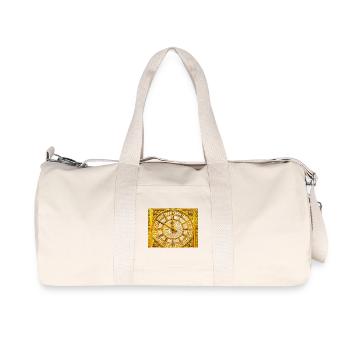 Horloge baroque d’or - Sac de sport en toile recyclée Stanley/Stella - blanc naturel - Devant