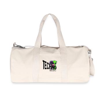 Duo d’étreintes extraterrestres Lumière néon - Sac de sport en toile recyclée Stanley/Stella - blanc naturel - Devant