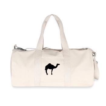 Kamel | Wüste | Dubai | Wüstenschiff - Sac de sport en toile recyclée Stanley/Stella - blanc naturel - Devant