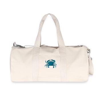 Krebs - Recycelte Canvas-Sporttasche von Stanley/Stella - Naturweiß - Vorne