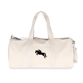 Leap-jour - Sac de sport en toile recyclée Stanley/Stella - blanc naturel - Devant