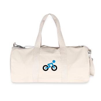 Bicycle - Recycled Canvas Sports Bag by Stanley/Stella - natural - Front