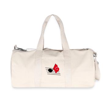 Drapeau Musique Tonalité Drapeau Turquie - Sac de sport en toile recyclée Stanley/Stella - blanc naturel - Devant