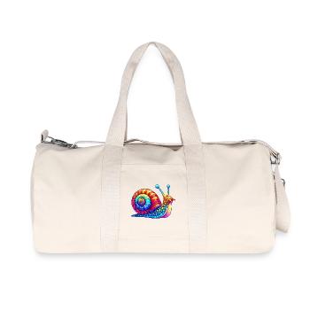 Snail - Recycled Canvas Sports Bag by Stanley/Stella - natural - Front