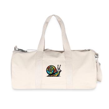 Snail - Recycled Canvas Sports Bag by Stanley/Stella - natural - Front