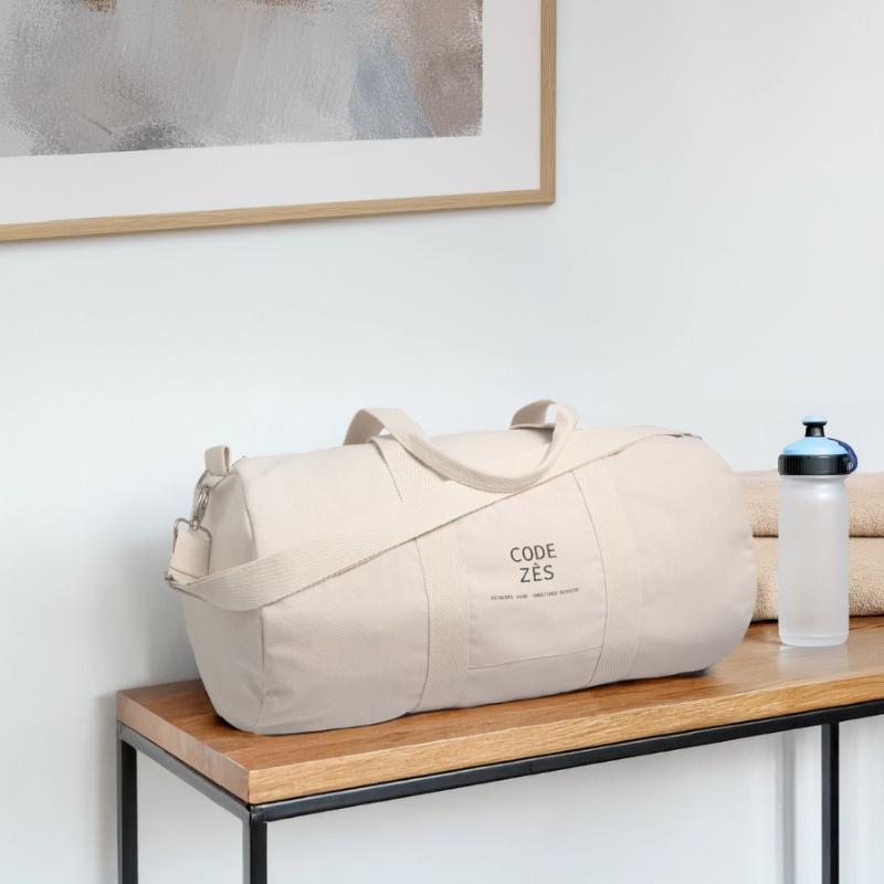 Antwerp: "Code Zès!" – Tech Dialect Shirt Recycled Canvas Sports Bag by Stanley/Stella