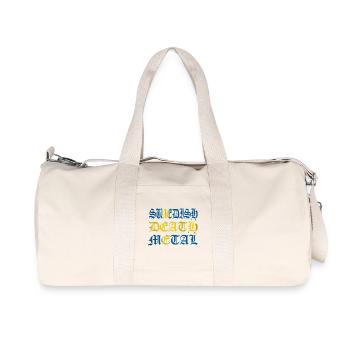 Mort en Suède - Sac de sport en toile recyclée Stanley/Stella - blanc naturel - Devant