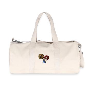 haltérophilie - Sac de sport en toile recyclée Stanley/Stella - blanc naturel - Devant