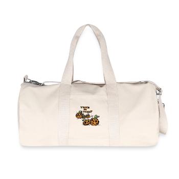Halloween Trick or Treat Mignon - Sac de sport en toile recyclée Stanley/Stella - blanc naturel - Devant