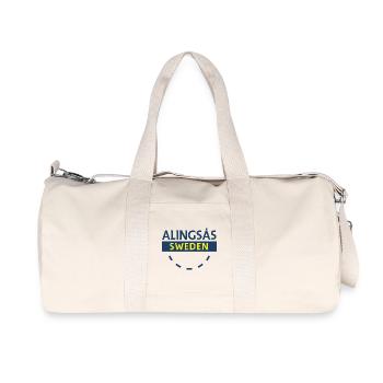 Alingsås Suède Signe - Sac de sport en toile recyclée Stanley/Stella - blanc naturel - Devant