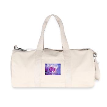 Rose's bright multiple exposure - Recycled Canvas Sports Bag by Stanley/Stella - natural - Front