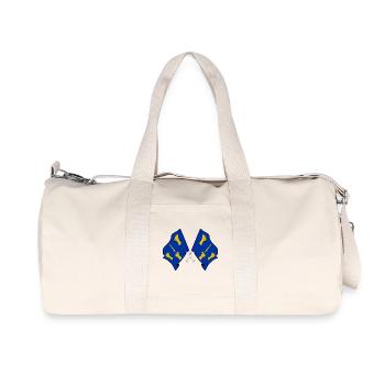 Cheshire Flag Crossed - Recycled Canvas Sports Bag by Stanley/Stella - natural - Front