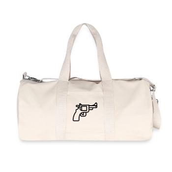 revolver - Sac de sport en toile recyclée Stanley/Stella - blanc naturel - Devant