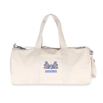Cadeau pour Aramis - Sac de sport en toile recyclée Stanley/Stella - blanc naturel - Devant