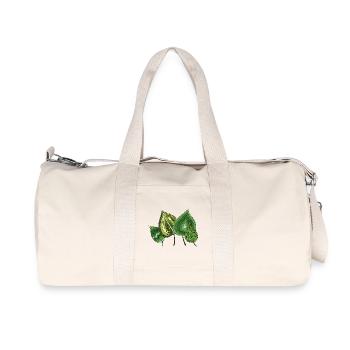 leaves - Recycled Canvas Sports Bag by Stanley/Stella - natural - Front