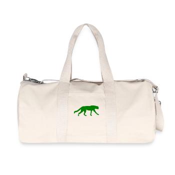 Grüner Tiger - Recycelte Canvas-Sporttasche von Stanley/Stella - Naturweiß - Vorne