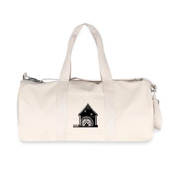 éolienne muehle éolienne moulin à vent windrad6 - Sac de sport en toile recyclée Stanley/Stella - blanc naturel - Devant