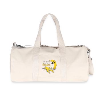 Banana crime hyena - Recycled Canvas Sports Bag by Stanley/Stella - natural - Front