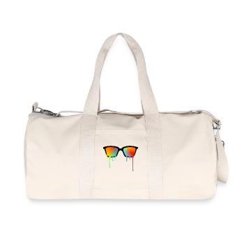 Lunettes de soleil - Sac de sport en toile recyclée Stanley/Stella - blanc naturel - Devant