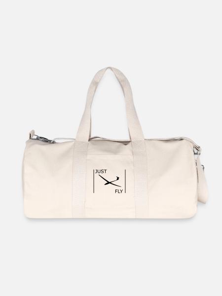 Segelflugzeug - Recycelte Canvas-Sporttasche von Stanley/Stella - Naturweiß