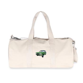 voiture - Sac de sport en toile recyclée Stanley/Stella - blanc naturel - Devant