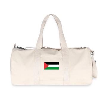 Free Palestine - Recycled Canvas Sports Bag by Stanley/Stella - natural - Front